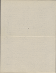 Duneka, [Frederick], ALS to. Jul. 20, 1905