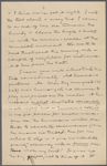 Duneka, [Frederick], ALS to. [Oct. 1905]