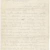 [Fairbanks], [Mrs A. W.], ALS to. Nov. 26 [1868?]