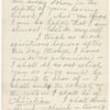 [Fairbanks], [Mrs A. W.], ALS to. Nov. 26 [1868?]