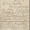 Fitzgibbon, [George H.], ALS to. Jun. 19, [1873?]