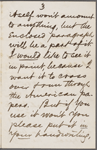 Fitzgibbon, [George H.], ALS to. Dec. 21, [1873?].