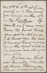 Fitzgibbon, [George H.], ALS to. Dec. 30 [1873?].