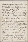 Fitzgibbon, [George H.], ALS to. Dec. 30 [1873?].