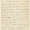 Fuller, [Franklin], ALS to. Nov. 11, 1885.