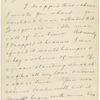 Fuller, [Franklin], ALS to. Nov. 11, 1885.