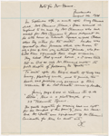 Garth, [Douglas], ALS to. Oct. 9, 1896.