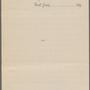 Hall, [Frederick J.], ALS to. Jun. 2, [1893]. 