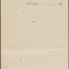 Hall, [Frederick J.], ALS to. Jun. 2, [1893]. 