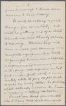 Hall, [Frederick J.], ALS to. Jul. 3, 1893. 