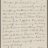 Hall, [Frederick J.], ALS to. Jul. 3, 1893. 