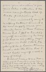 Hall, [Frederick J.], ALS to. Jul. 3, 1893. 