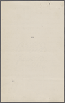 Hall, [Frederick J.], ALS to. Aug. 14, 1893. 