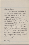 Larned, [Josephus N.], ALS to. Nov. 1, 1900.
