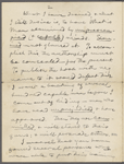Norris, Charles G., ALS to. Sept. 17, 1908.