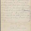 Osgood, [James R.], ALS to. Mar. 30, 1881.