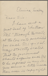 Post Office official, ALS to. [187-].