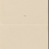 Post Office official, ALS to. [187-].