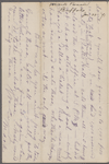 Redpath, [James], ALS to. Jan. 22, [1871]. 