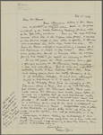 Rogers, H[enry] H[uttleston], ALS to. May 31, [1894].