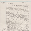 Rogers, [Henry Huttleston], ALS to. Dec. 27, 1894.