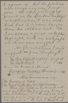 Simons, M[ichael] L[aird], ALS to. Jan. 27, [1873]. Previously Jan. 27, [n.y.].