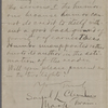 Simons, M[ichael] L[aird], ALS to. Jan. 27, [1873]. Previously Jan. 27, [n.y.].