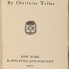 [Teller], Charlotte, ANS. [Apr. 12-15, 1906].