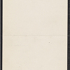 [Teller, Charlotte], ALS. [ca. May 6, 1906].