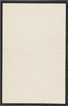 [Teller, Charlotte], ALS. [ca. May 6, 1906].