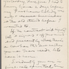 [Teller], Charlotte, ALS. [Oct. 1, 1906].