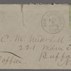 Underhill, C[harles] M., ALS to. Aug. 6, 1872.
