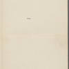 Underhill, [Irving S.], ALS to. May 23, 1900.