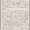 Watt, [Robert], ALS to. Jan. 26, 1875.