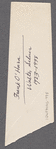 Frank O'Hara at Tiber Press