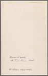 Floriano Veccchi at Tiber Press
