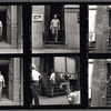 Joan Mitchell on steps (upper right), Mike Goldberg, Franz Kline