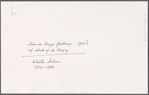Tibor de Nagy Gallery with shots of de Nagy