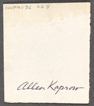 Allen Kaprow