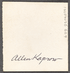 Allen Kaprow
