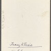 Franz Kline