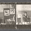 Joan Mitchell in her studio