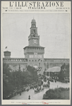 Milano.--La Torre Umberto I, inaugurata nel Castello Sforzesco --24 settembre (fot. Guigoni e Bossi)