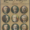 Justices of the United States Supreme Court. [Top row to last, from top:] James Clark McReynolds. Oliver Wendell Holmes. Willis Van Devanter. Pierce Butler. Chief Justice of the United States Charles Evans Hughes. Louis D. Brandeis. Harlan Fiske Stone. George Sutherland. Owen J. Roberts.