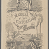 Manual of the Corporation of the City of New York for 1854, by D.T. Valentine.