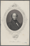 Martin Van Buren [signature]. Destruction of the Caroline.