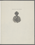 As eighth president of the United States, Martin Van Buren was sculpted by Ferdinand Pettrich (1798-1872) in 1837 or 1838. The marble bust neoclassic robe were intended to relate the sitter to Greek democracy and Roman order.