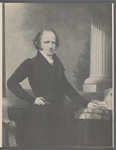 Martin Van Buren in 1828. Ezra Ames (1768-1836) completed this full-length portrait after Van Buren was elected governor of New York.