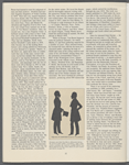 Abraham and John Van Buren silhouetted during the period of their father's presidency. John (right) closely resembles the relatively youthful Martin Van Buren depicted by Ezra Ames about 10 years earlier and shown on page 19.
