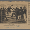 "Settin' on a rail." A cartoon reflecting a contemporary view of Van Buren.